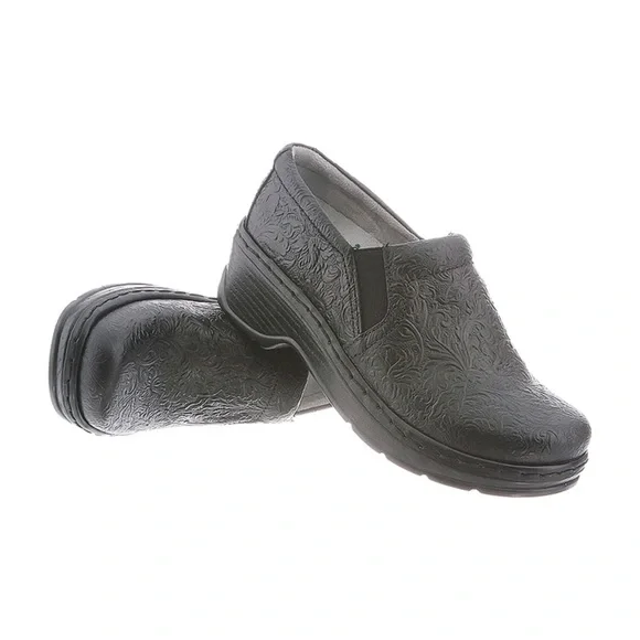 Klogs Naples tooled slip proof clog shoes 7 - Picture 2 of 12